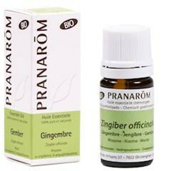Etherische olie Gember Pranarom BIO 5 ml