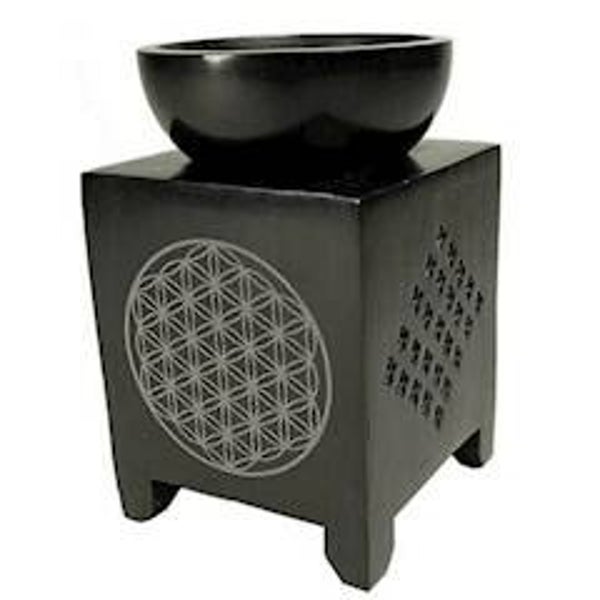 Olieverdamper zeepsteen Bloem des Levens