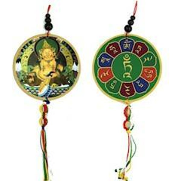 Auto- of raamhanger Zambala & dorje