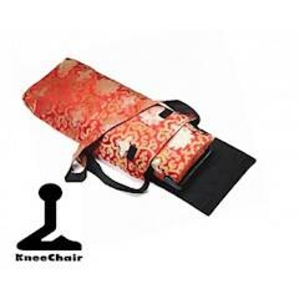 Draagtas voor meditatiebank lotus rood/goud