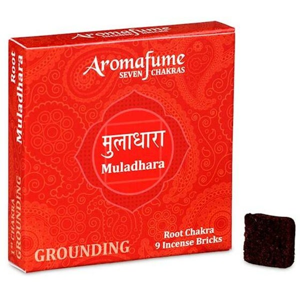 Aromafume Chakra wierookblokjes 1e chakra