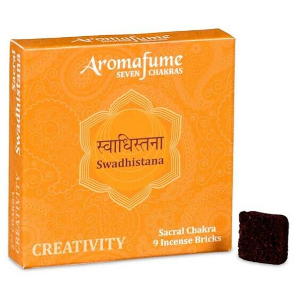 Aromafume Chakra wierookblokjes 2e chakra