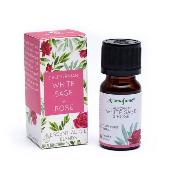 Witte salie & roos essentiële olie mix Aromafume 10ml