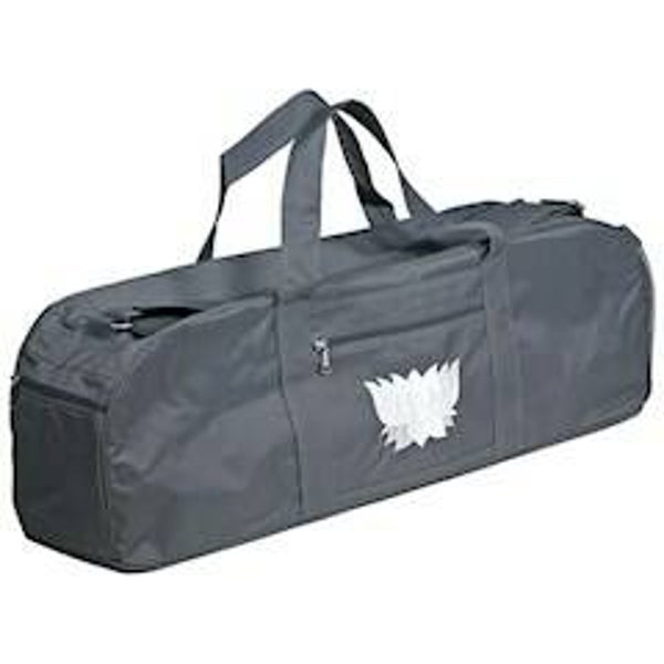 Yogatas grijs  of navy blauw met witte lotus