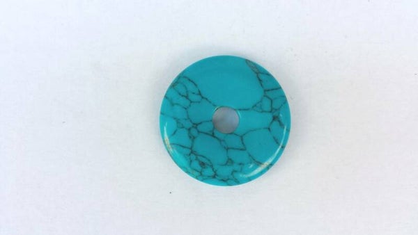 Donut hanger turqouise 30 mm