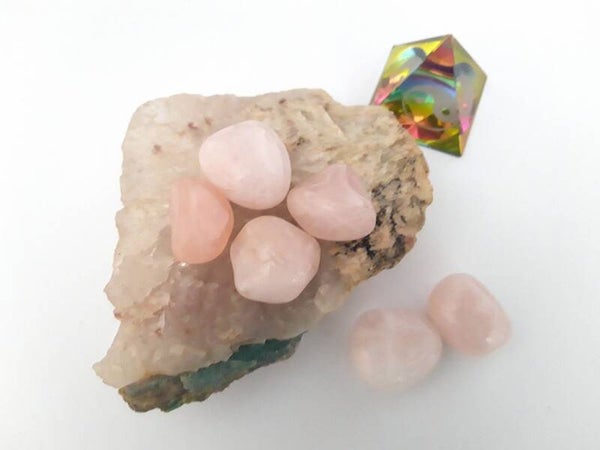 Trommel rozenkwarts A kwaliteit