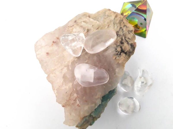 Trommel bergkristal AA kwaliteit