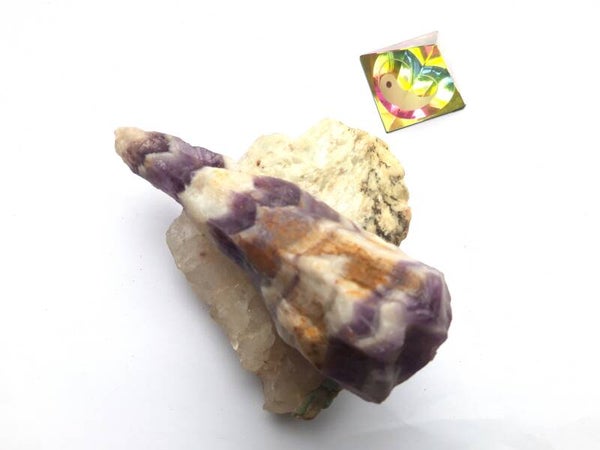 Ruw chrevron amethist 266 gram