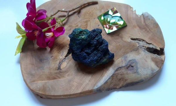 Ruw Azuriet-malachiet