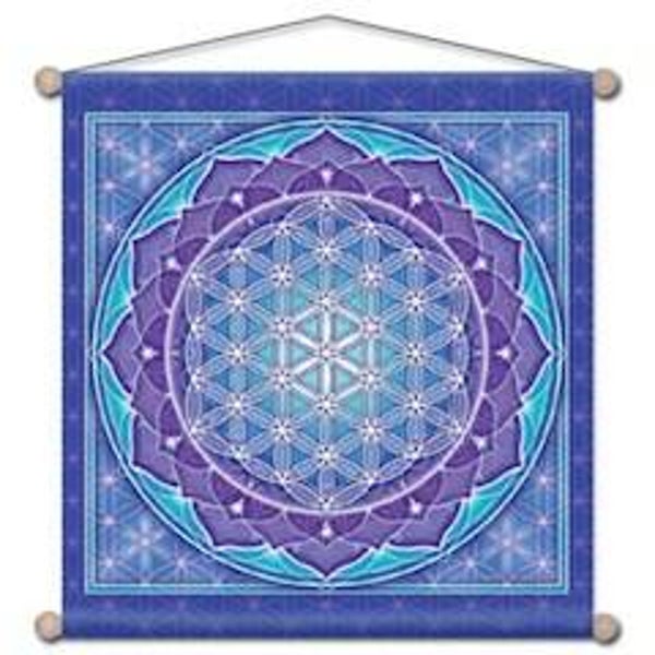 Meditatie banner Bloem des levens