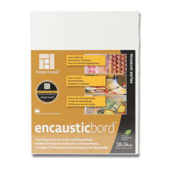 Encausticbord 18x24cm dikte: 6,3mm