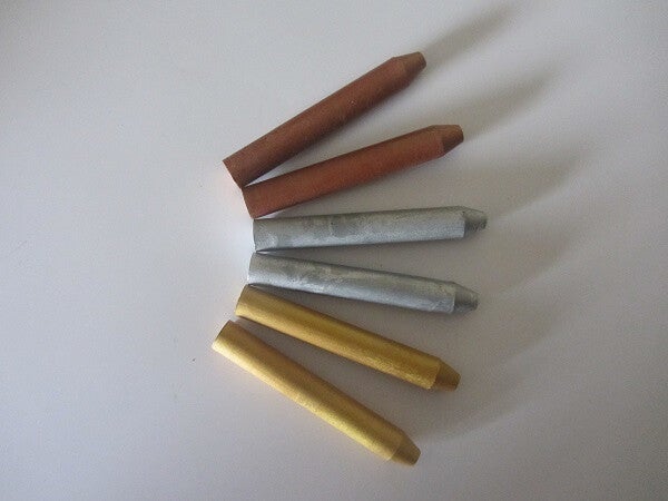 Kleurenset METALLIC, 6 Stuks verpakt