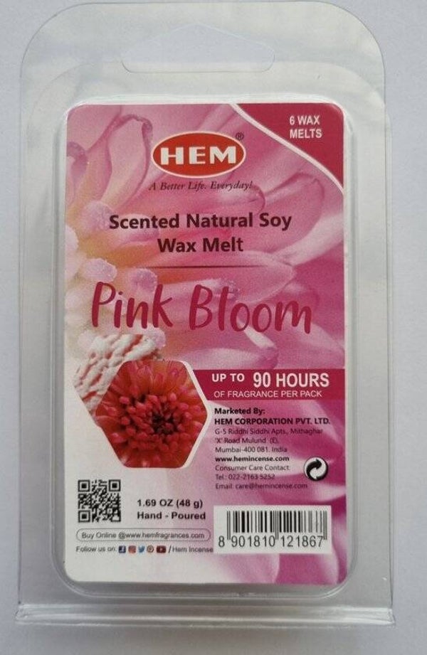 Hem Pink Bloom smeltkaarsjes Soy Wax