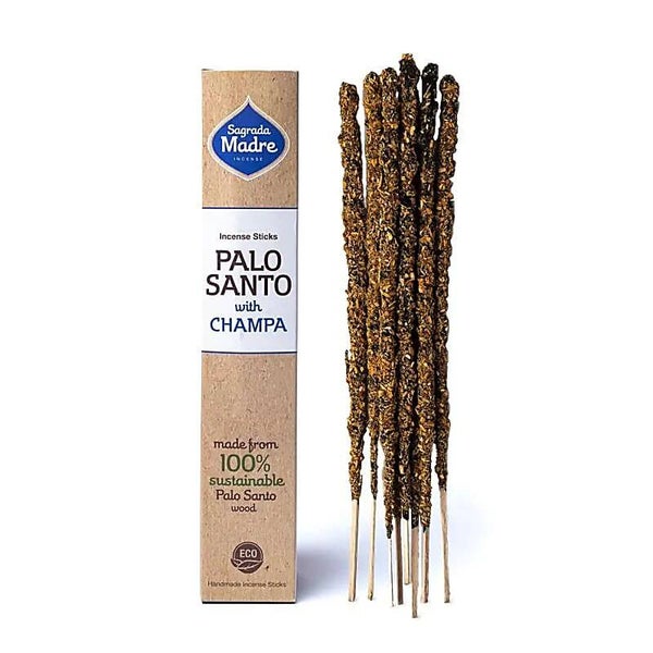 Sagrada Madre Palo Santo wierook met Champa