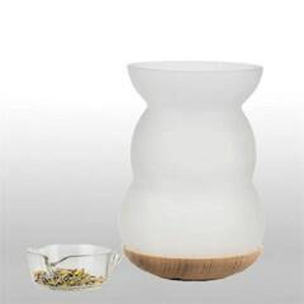 Aromalamp & wierookbrander Bloem des Levens 16x11 cm