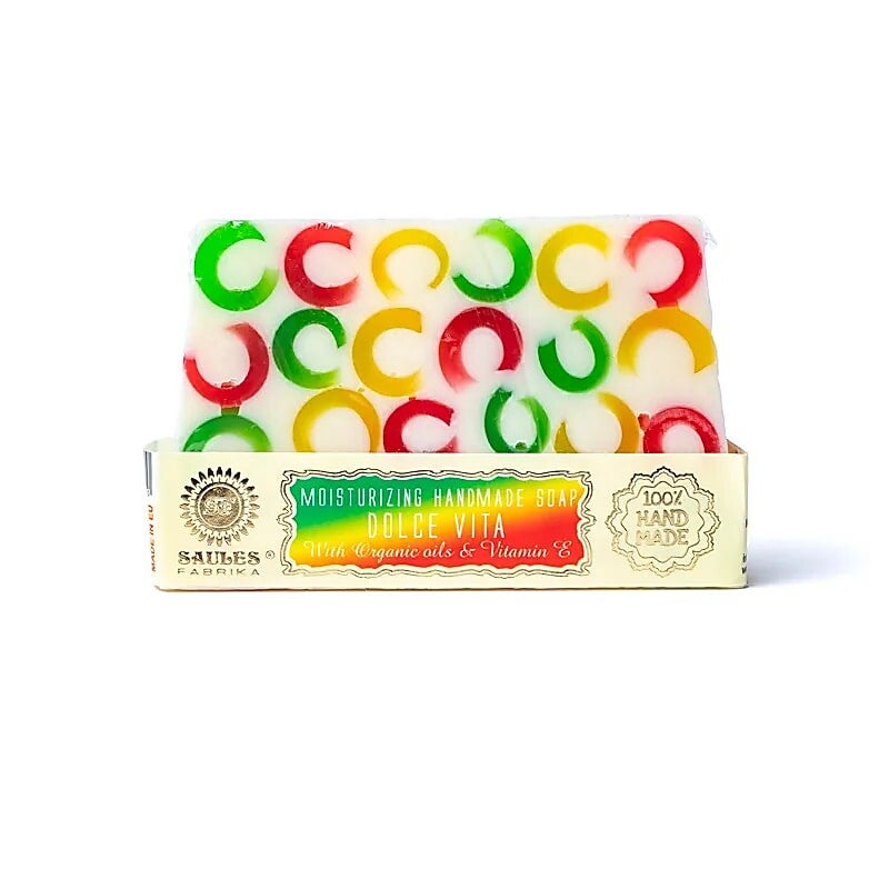 Natuurlijke handgemaakte zeep Dolce vita 80 grm
