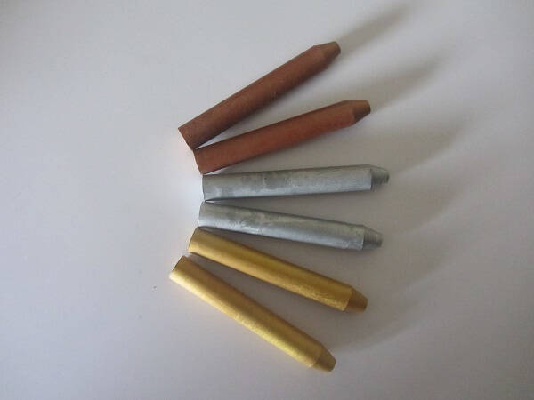 Kleurenset METALLIC, 6 Stuks verpakt