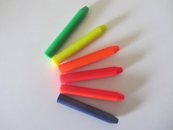 Kleurenset NEON, 6 Stuks verpakt
