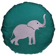 Meditatiekussen olifant voor kinderen 25x10 cm