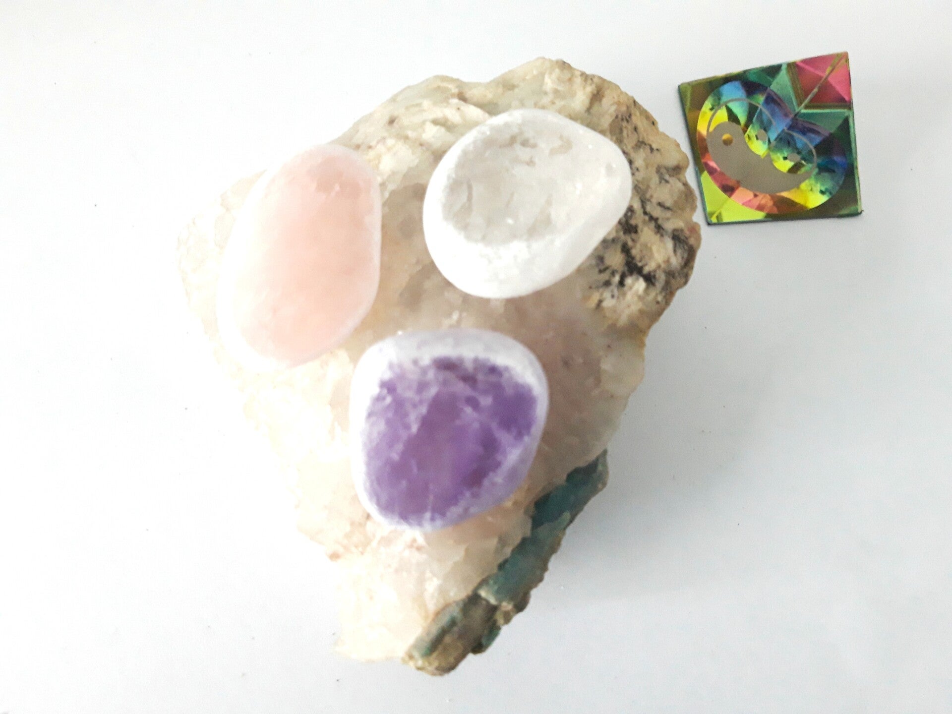 Golden healing triangle set AA kwaliteit