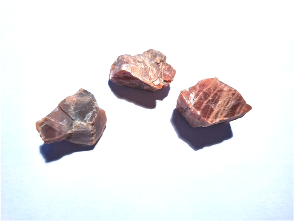 Ruwe maansteen perzik