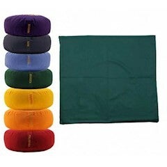 Meditatiemat hoes groen 4e chakra