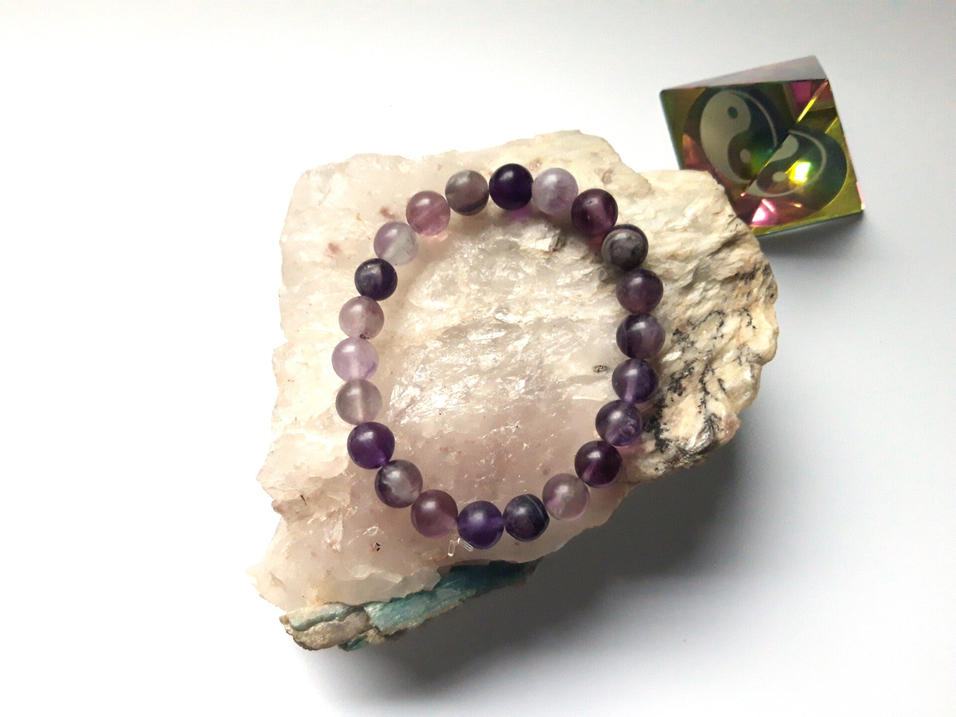 Armband Amethist 8 mm