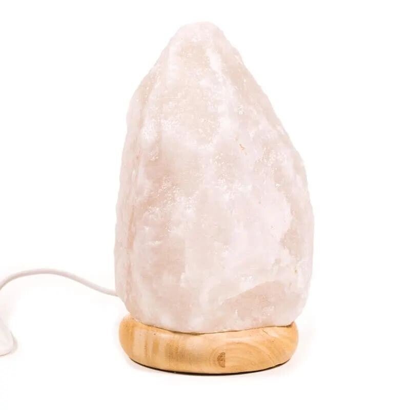 Mood zoutlamp (1900 gram) ruw USB + LED