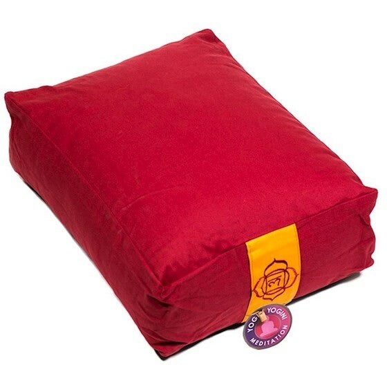 Meditatiekussen/ bolster rechthoekig chakra's (diverse kleuren)