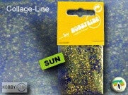 Encaustic Collage-Line Effectglitters Sun ( Goud)