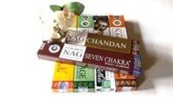 Golden Nag Champa Voordeelset 6 stuks aura Cleaning 6 stuks