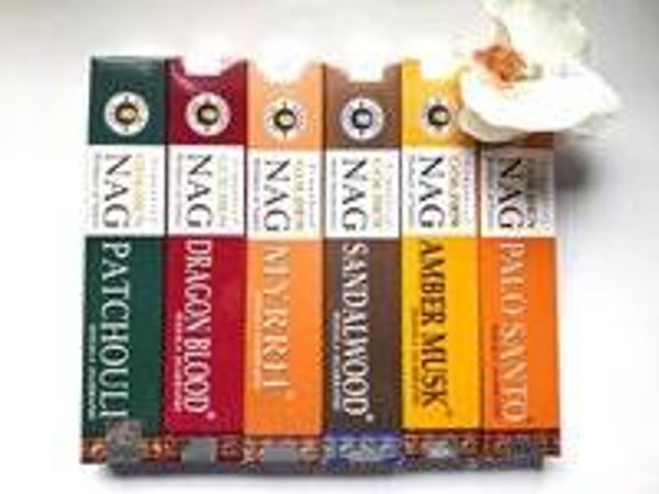 Golden Nag Champa Magic voordeelpakket 6 stuks