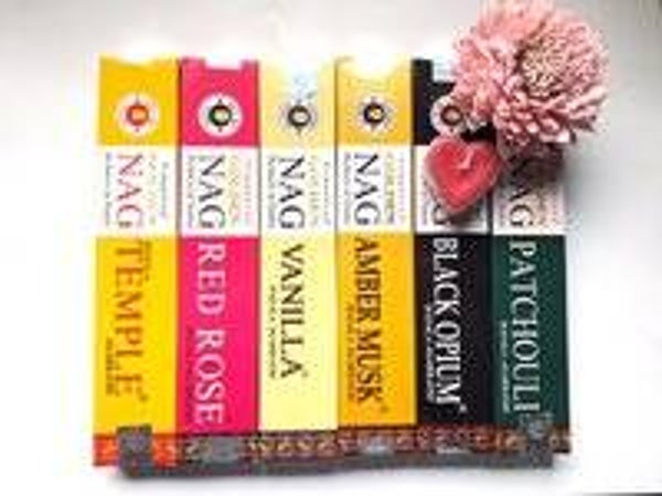 Golden Nag Champa Romance Voordeelpakket 6 stuks