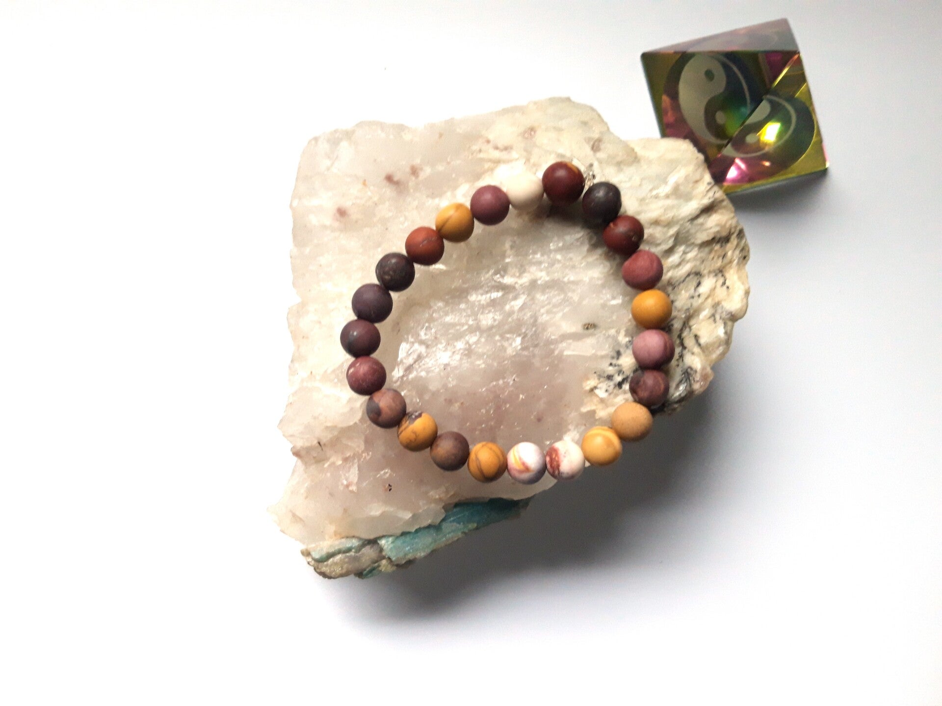 Armband Mookaiet mat 8 mm