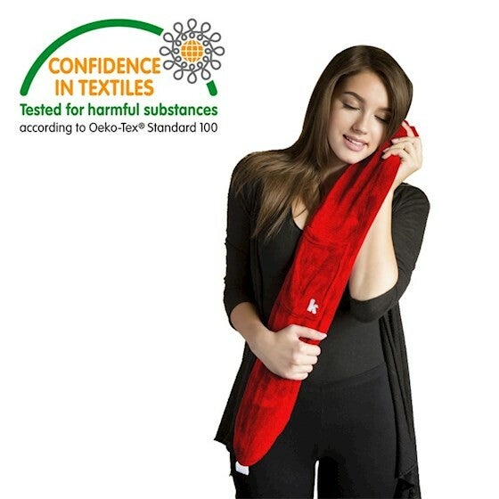 Kundalini warmwaterkruik rood