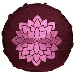 Meditatiekussen lotus voor kinderen 25x10 cm