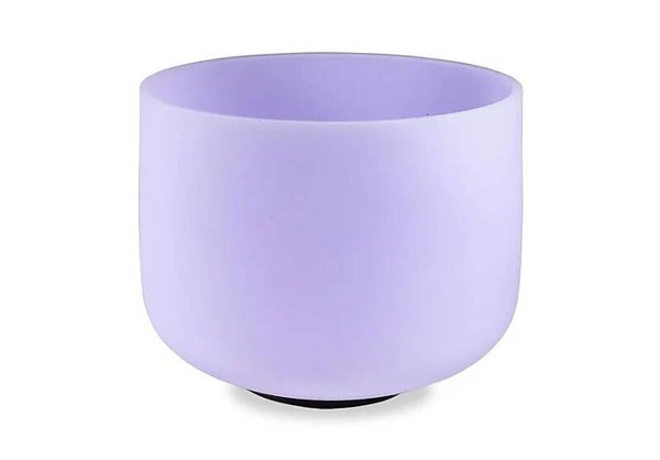 Kristallen klankschaal violet C-toon 432 Hz 20cm