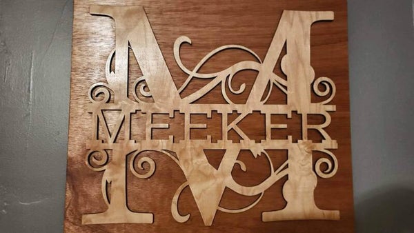 Family Monogram Signs