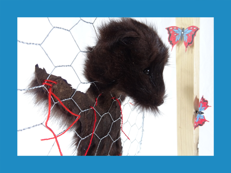 nerts kunst vlinders