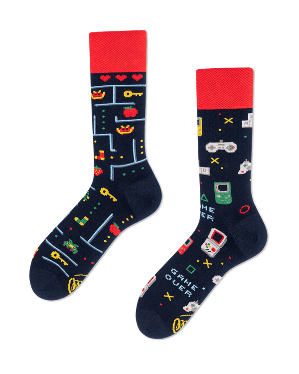 Chaussettes dépareillées - Game over
