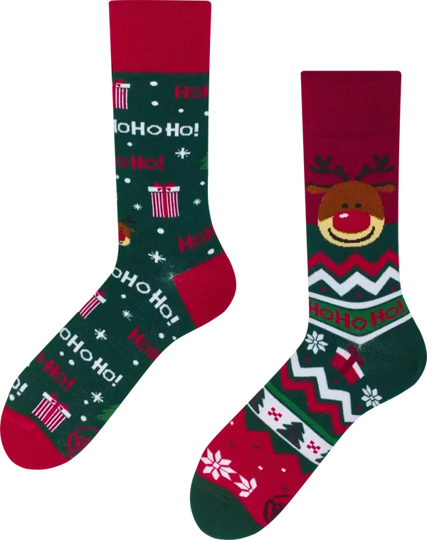 Chaussettes dépareillées - Rudolph