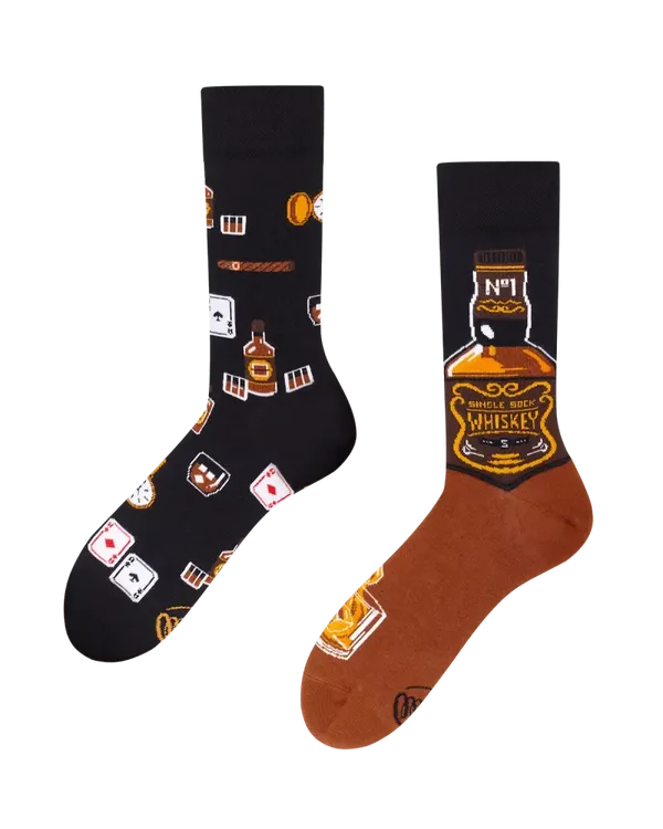 Chaussettes dépareillées - Whisky
