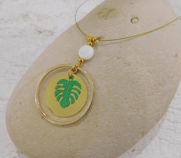 Collier HINATEA doré