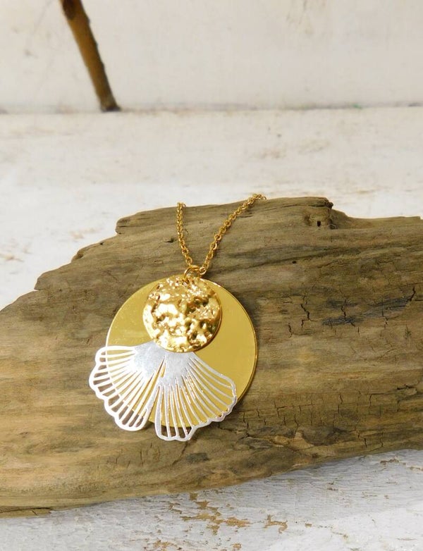 Collier JADE doré