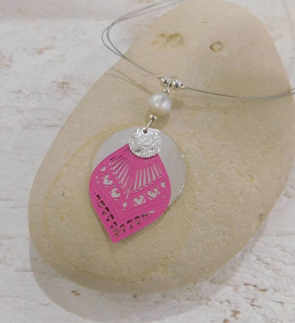 Collier ROSIE argentées