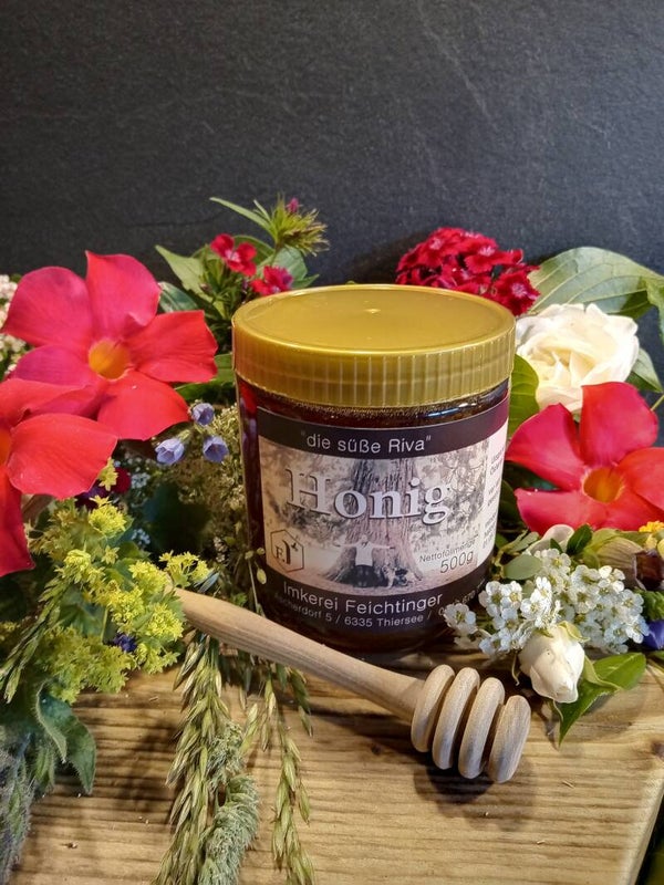 Honig "die süße Riva" (bio-zertifiziert), 250g Glas (32€/kg)