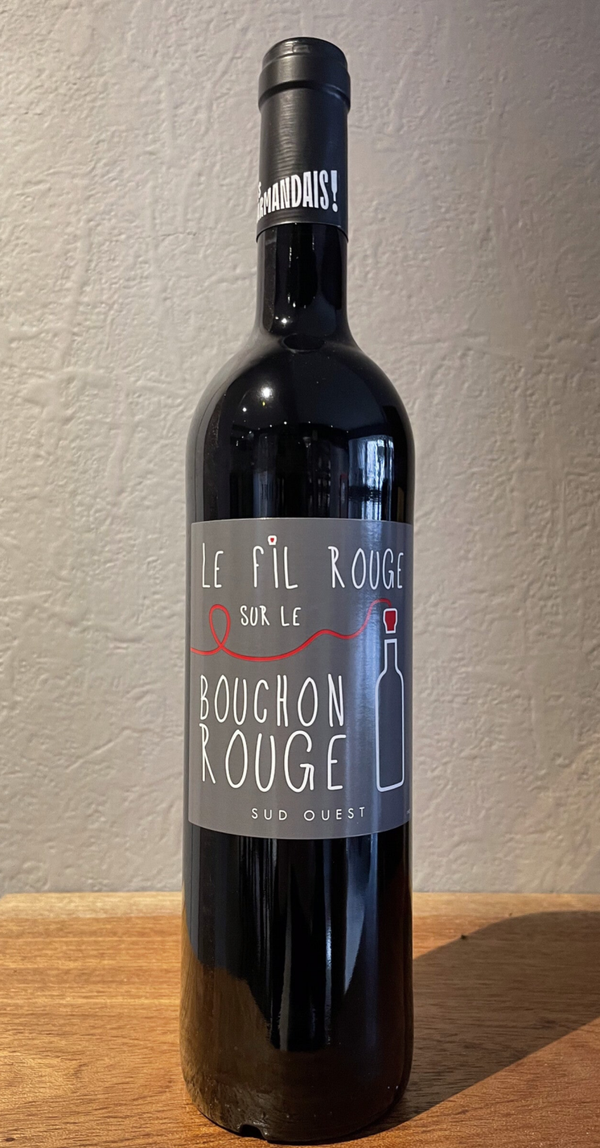 LE FIL ROUGE SUR LE BOUCHON ROUGE