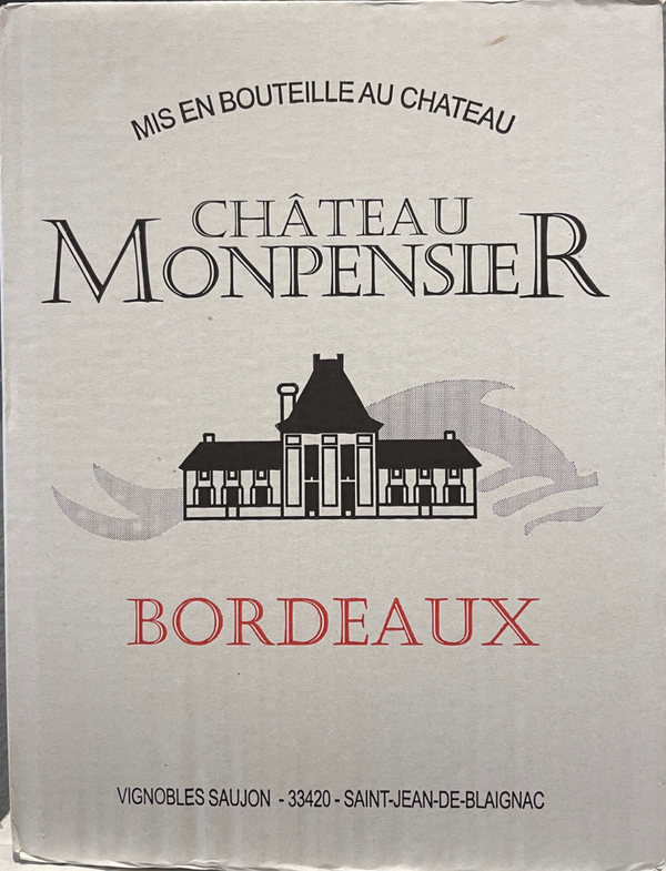 CARTON CHATEAU MONPENSIER 2015
