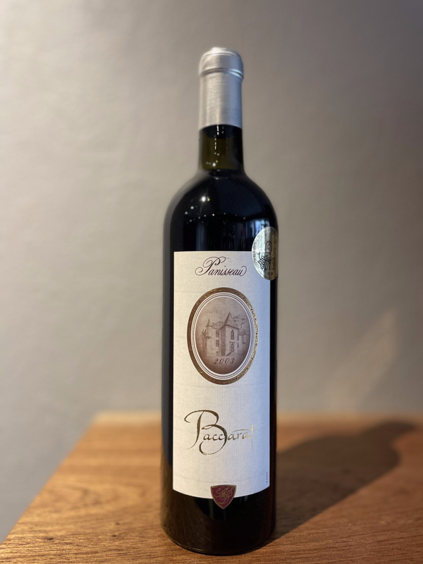 LE PANISSEAU BACCARAT 2003