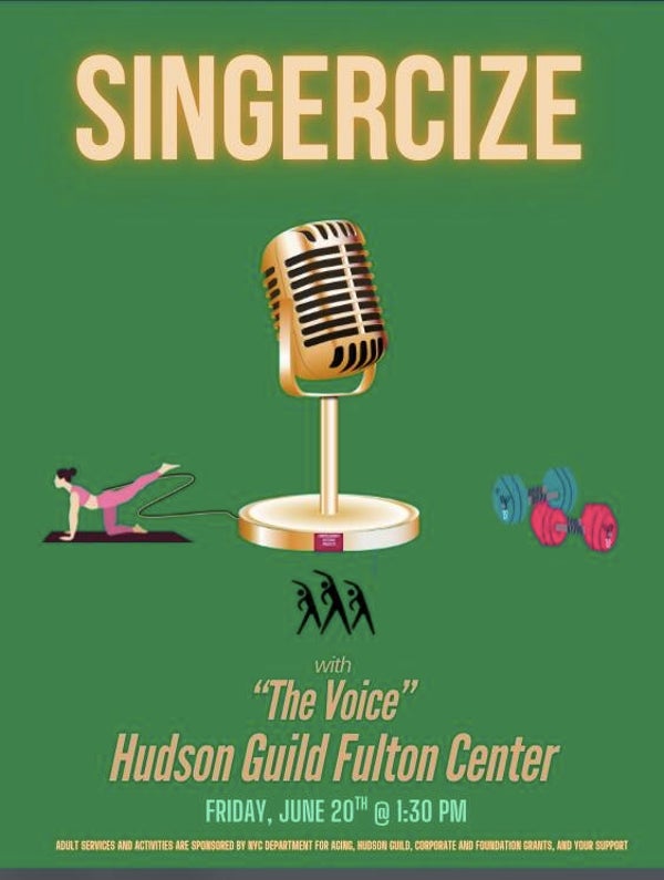 Singercize Poster